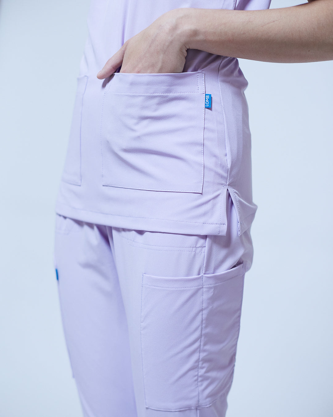 Filipina lila mujer | stretch antifluidos