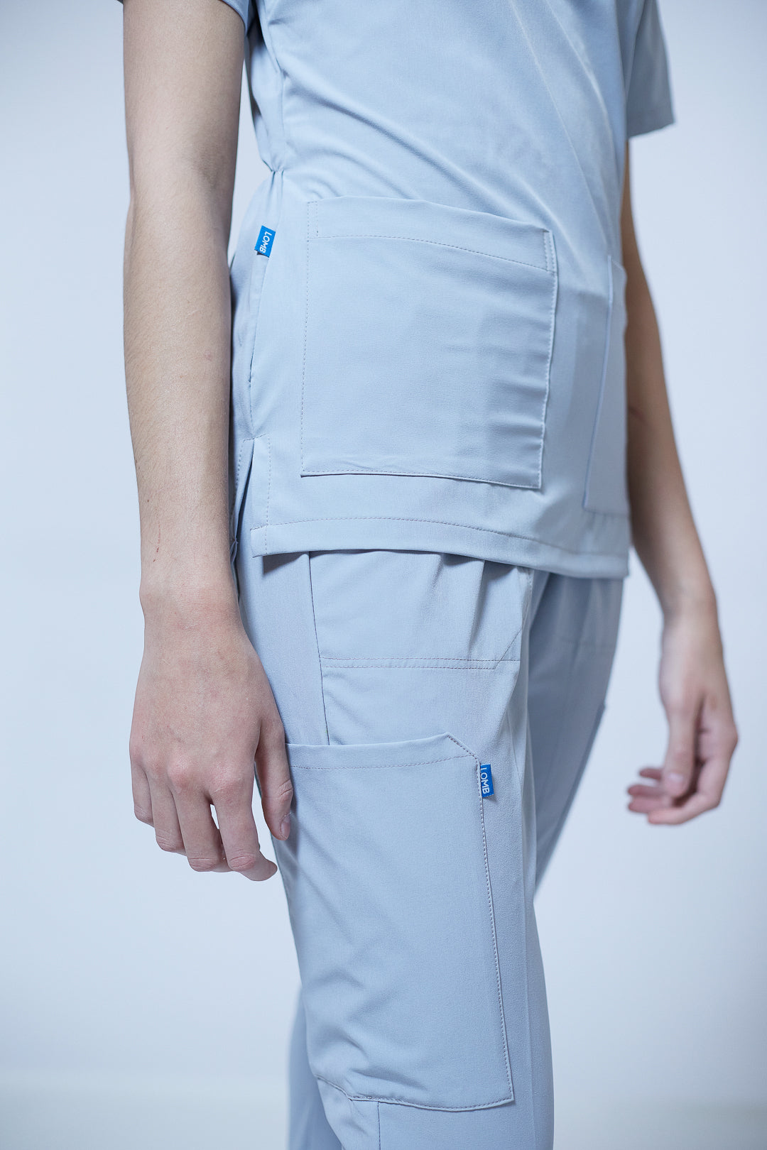 Traje quirúrgico gris | Stretch antifluidos