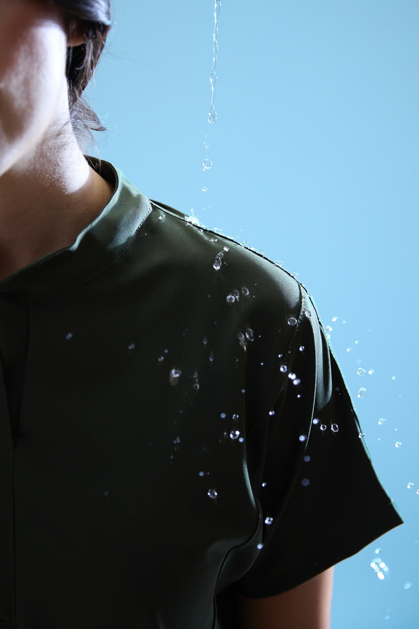 Uniforme corte recto - verde