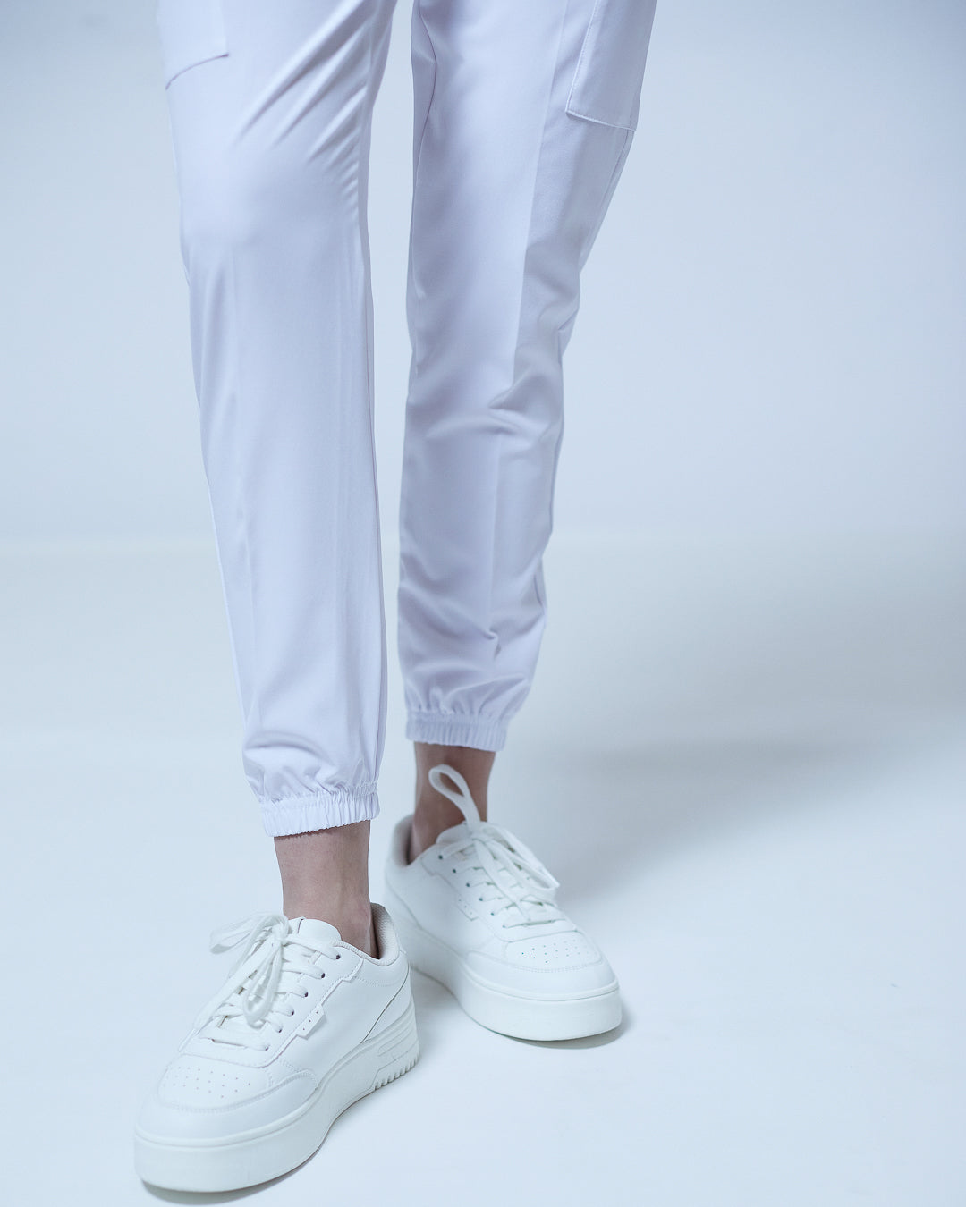 Pantalón blanco mujer | stretch antifluidos