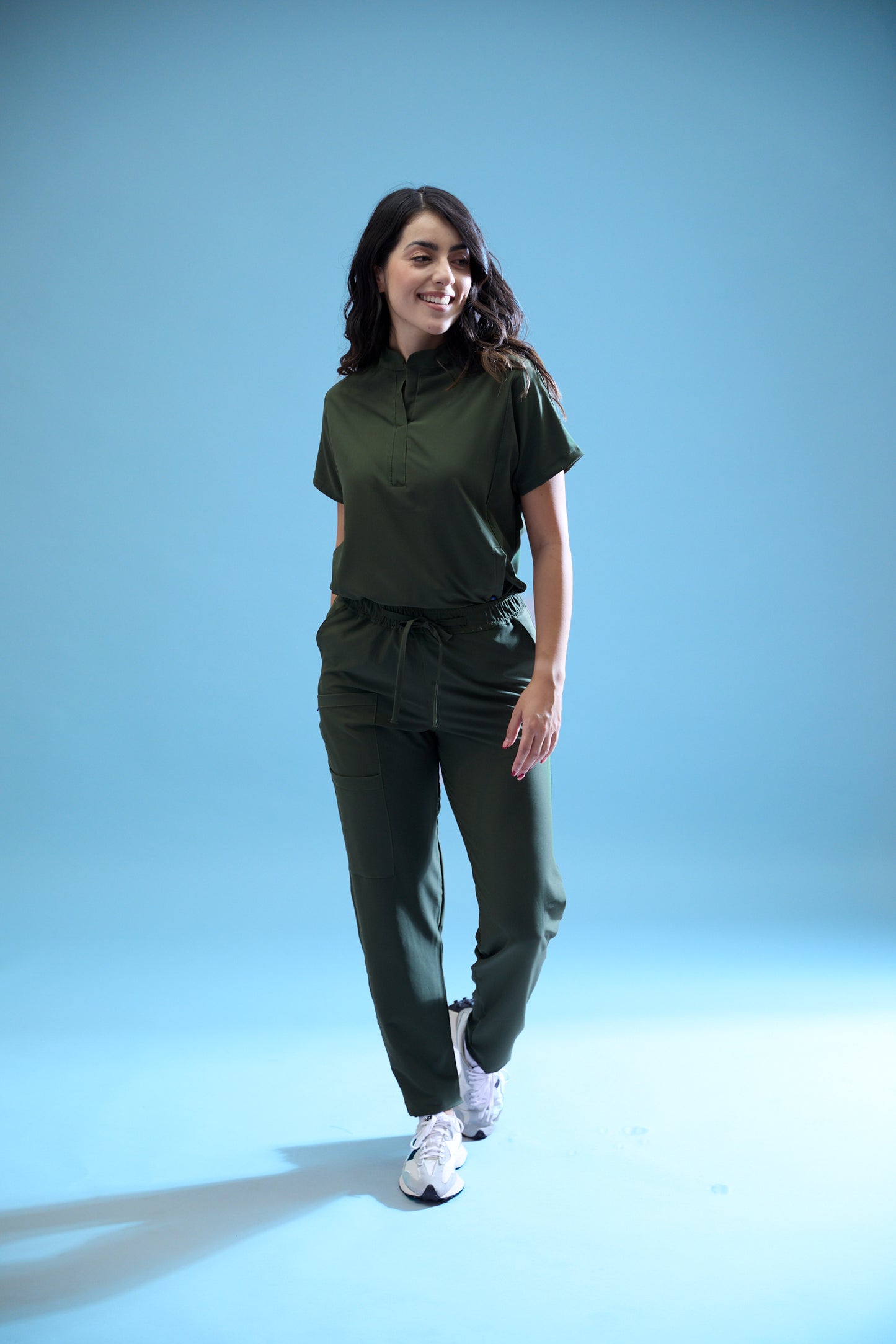Uniforme corte recto - verde