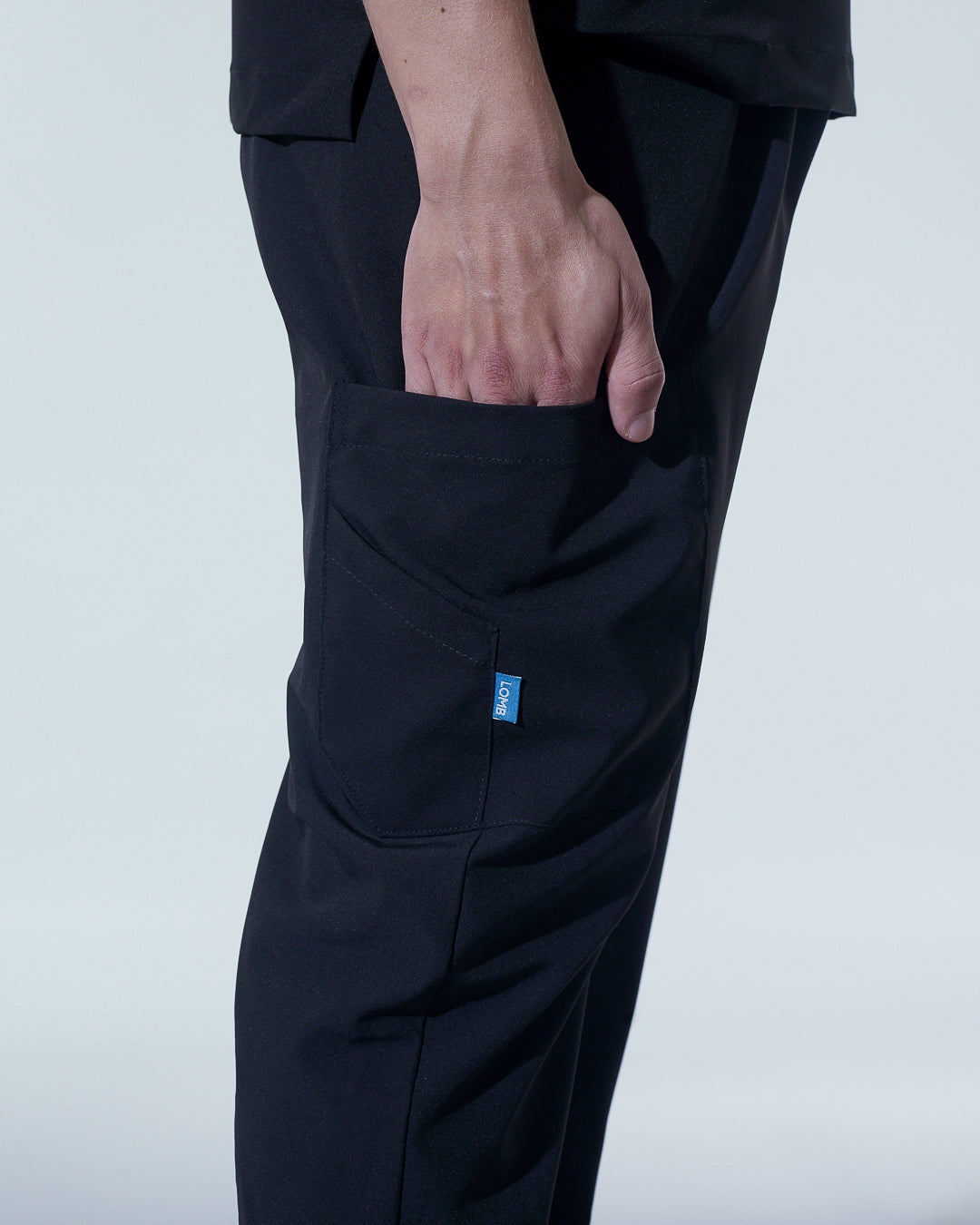 Pantalón negro hombre | stretch antifluidos