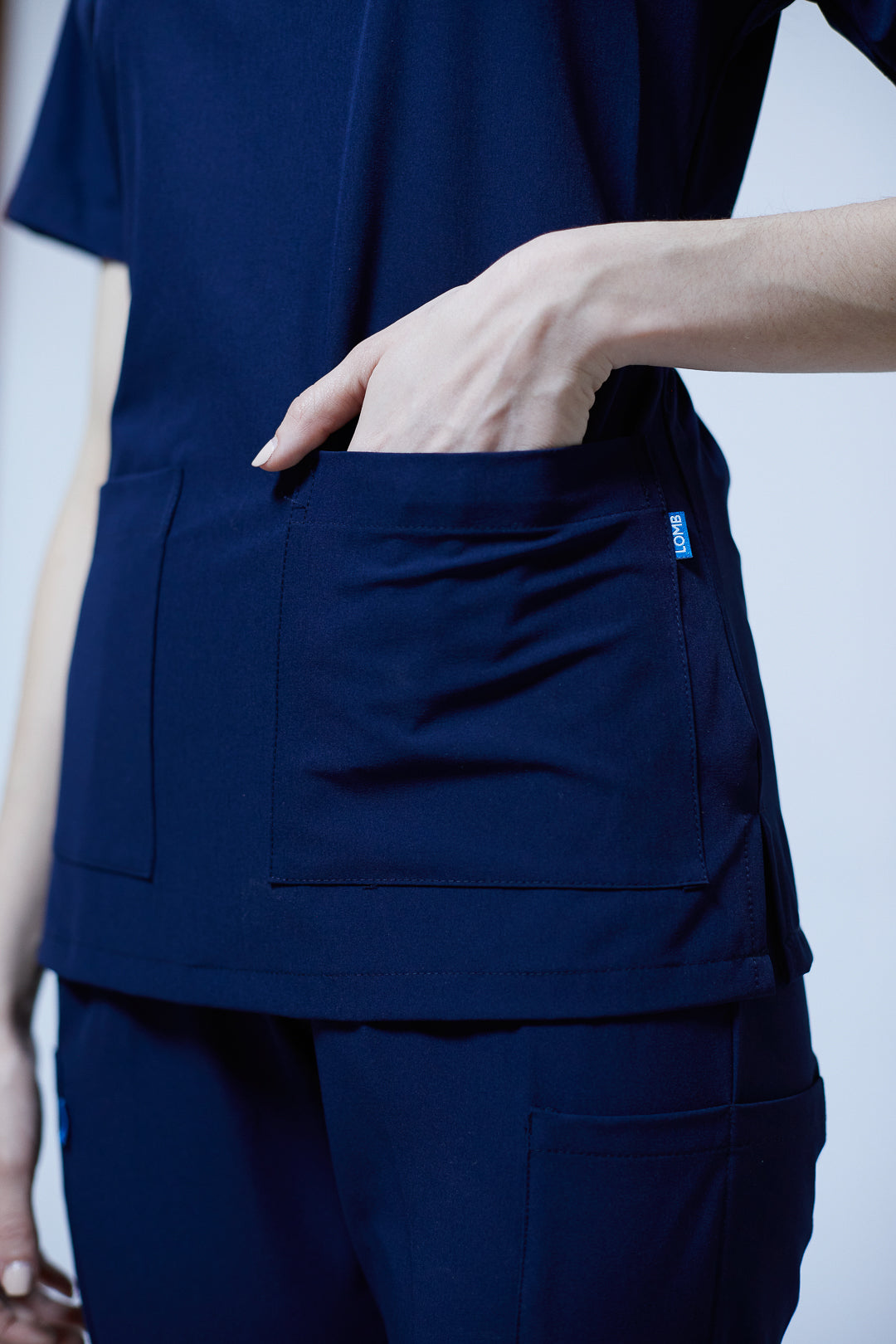Uniforme jogger marino | Stretch antifluidos