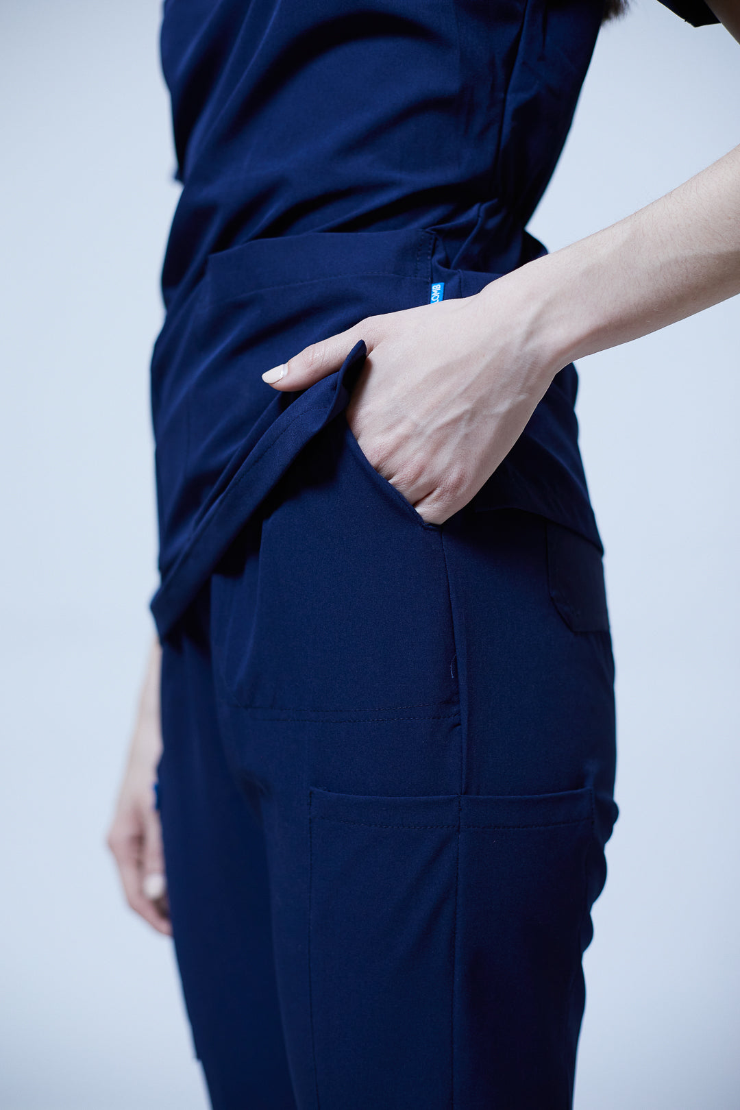 Uniforme jogger marino | Stretch antifluidos