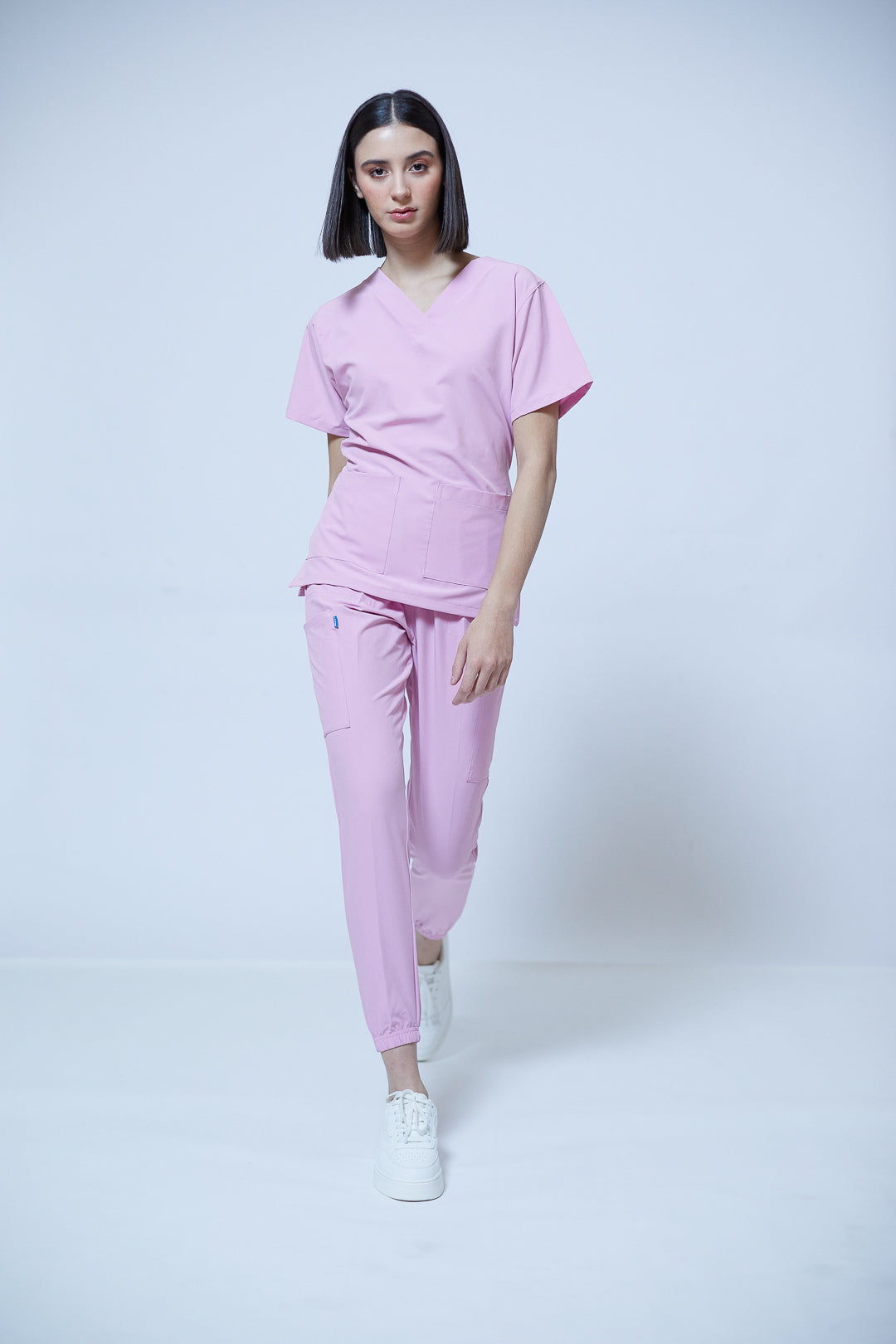 Traje quirúrgico rosa | Stretch antifluidos
