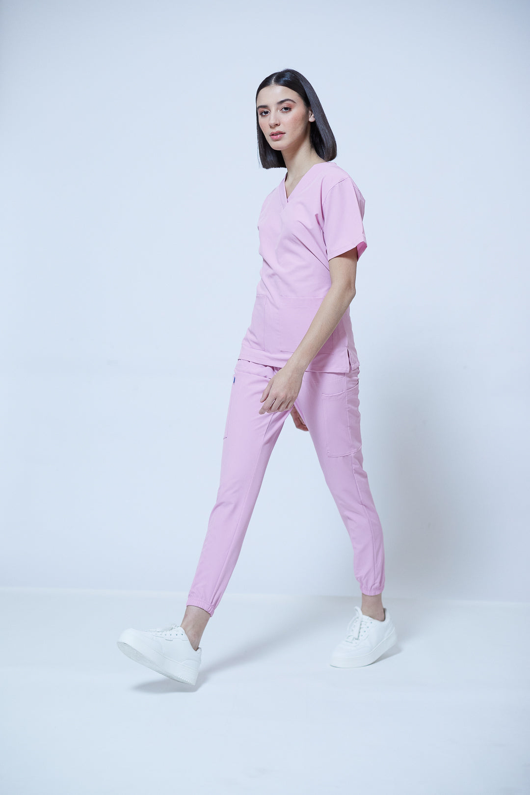 Traje quirúrgico rosa | Stretch antifluidos