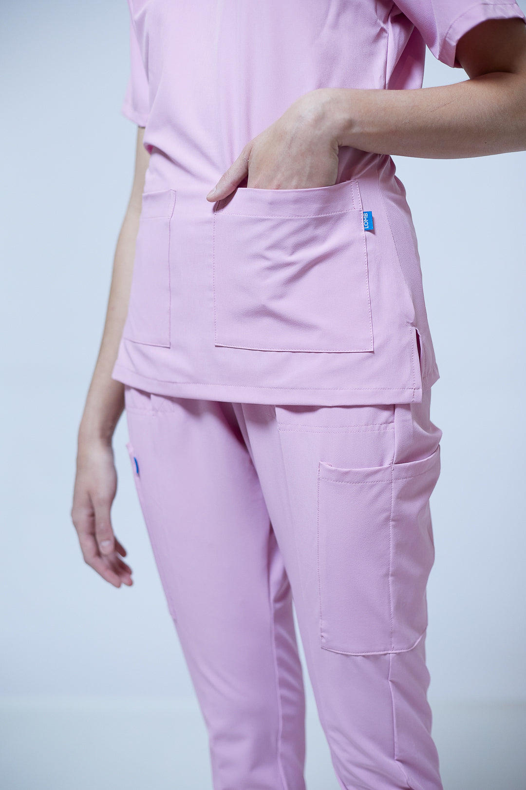 Traje quirúrgico rosa | Stretch antifluidos