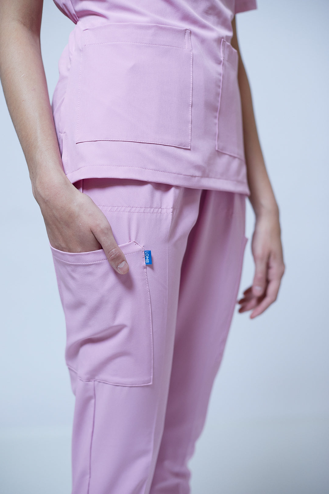 Traje quirúrgico rosa | Stretch antifluidos