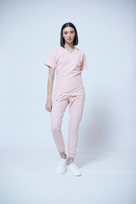 Traje quirúrgico durazno | Stretch antifluidos