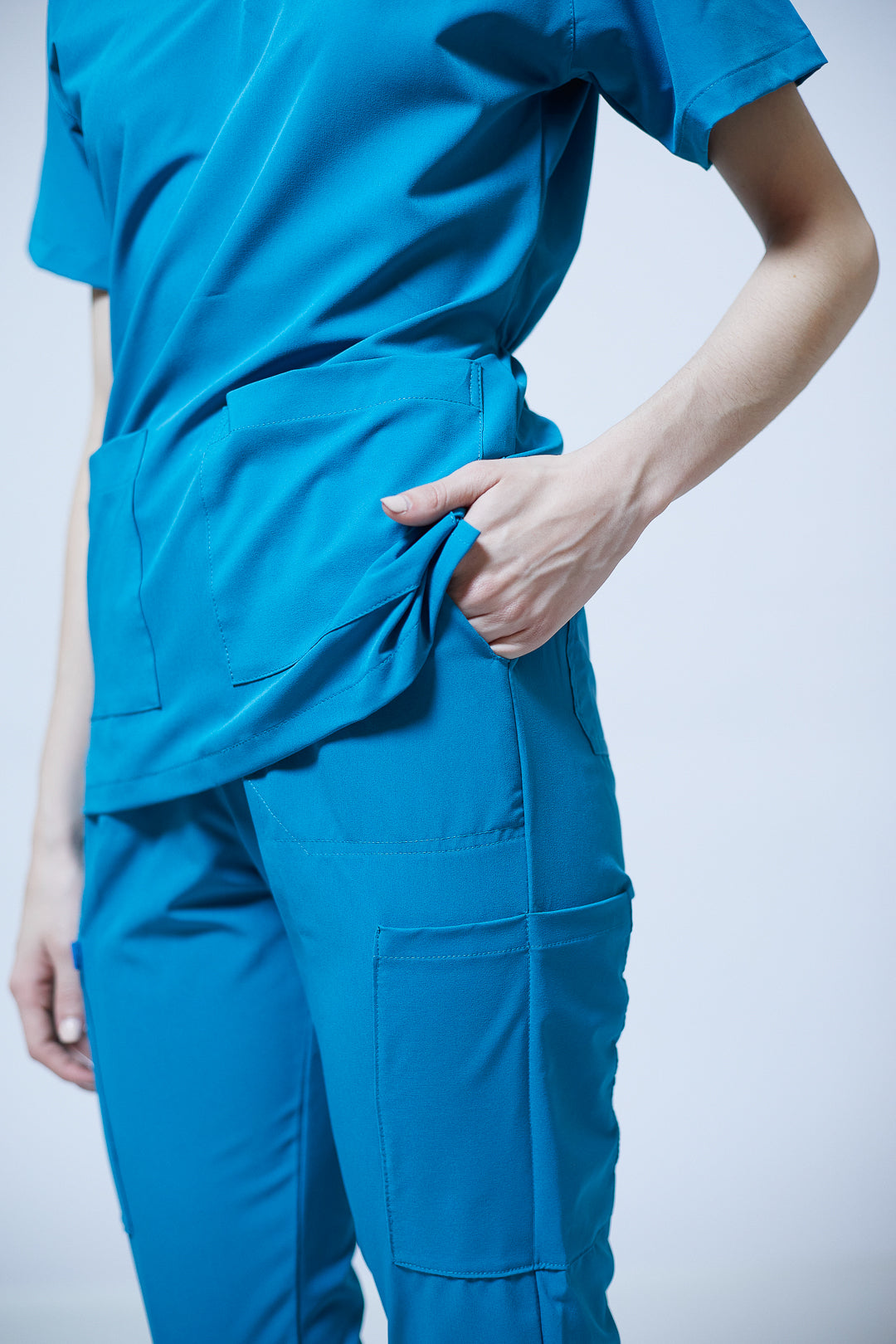 Traje quirúrgico turquesa | Stretch antifluidos