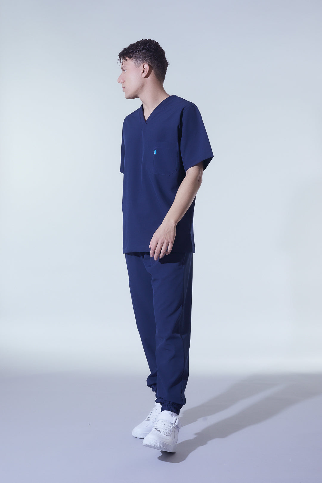 Quirúrgico azul marino | Stretch antifluidos hombre