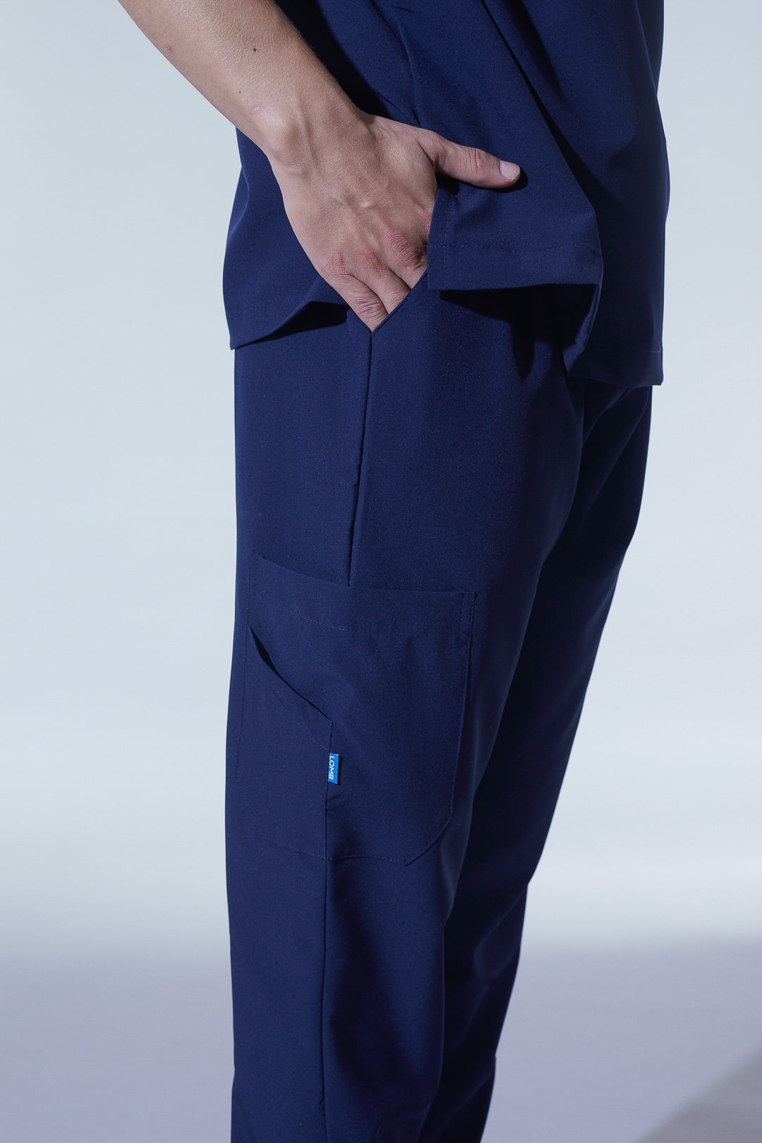 Quirúrgico azul marino | Stretch antifluidos hombre