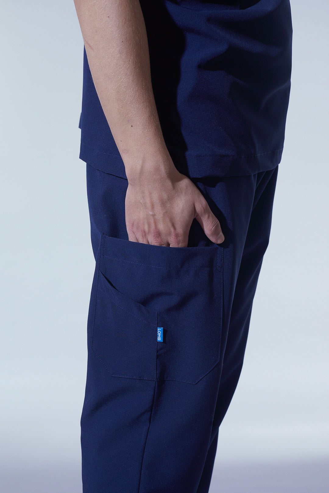Quirúrgico azul marino | Stretch antifluidos hombre