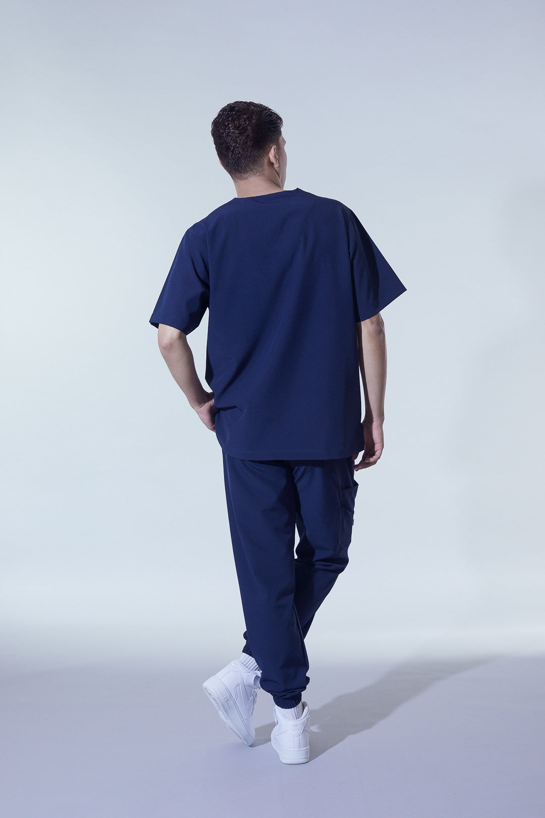 Quirúrgico azul marino | Stretch antifluidos hombre