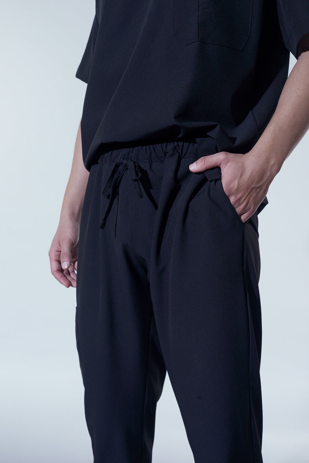 Uniforme negro | Stretch antifluidos hombre